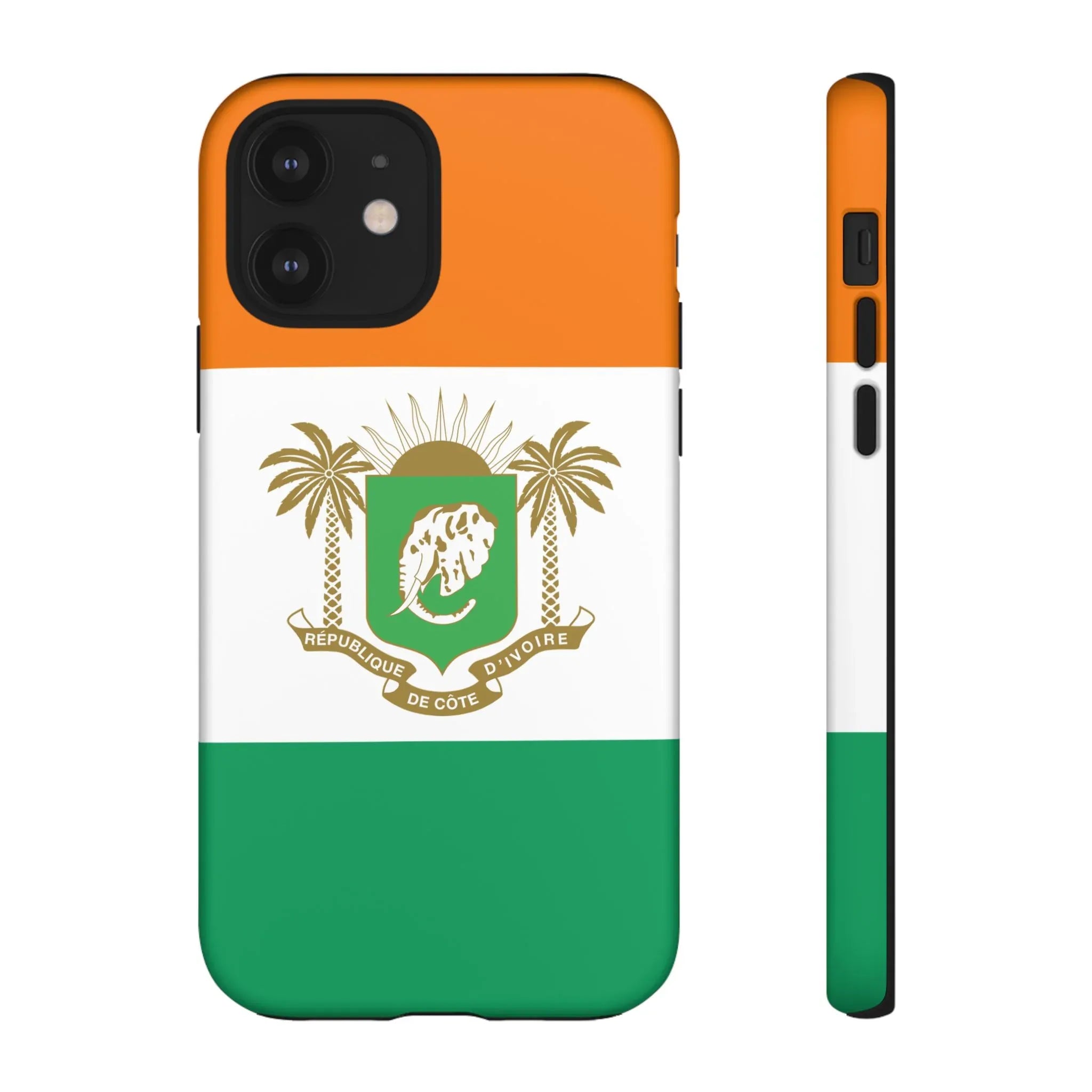 Ivory Coast Flag Tough Phone Case — Côte d&