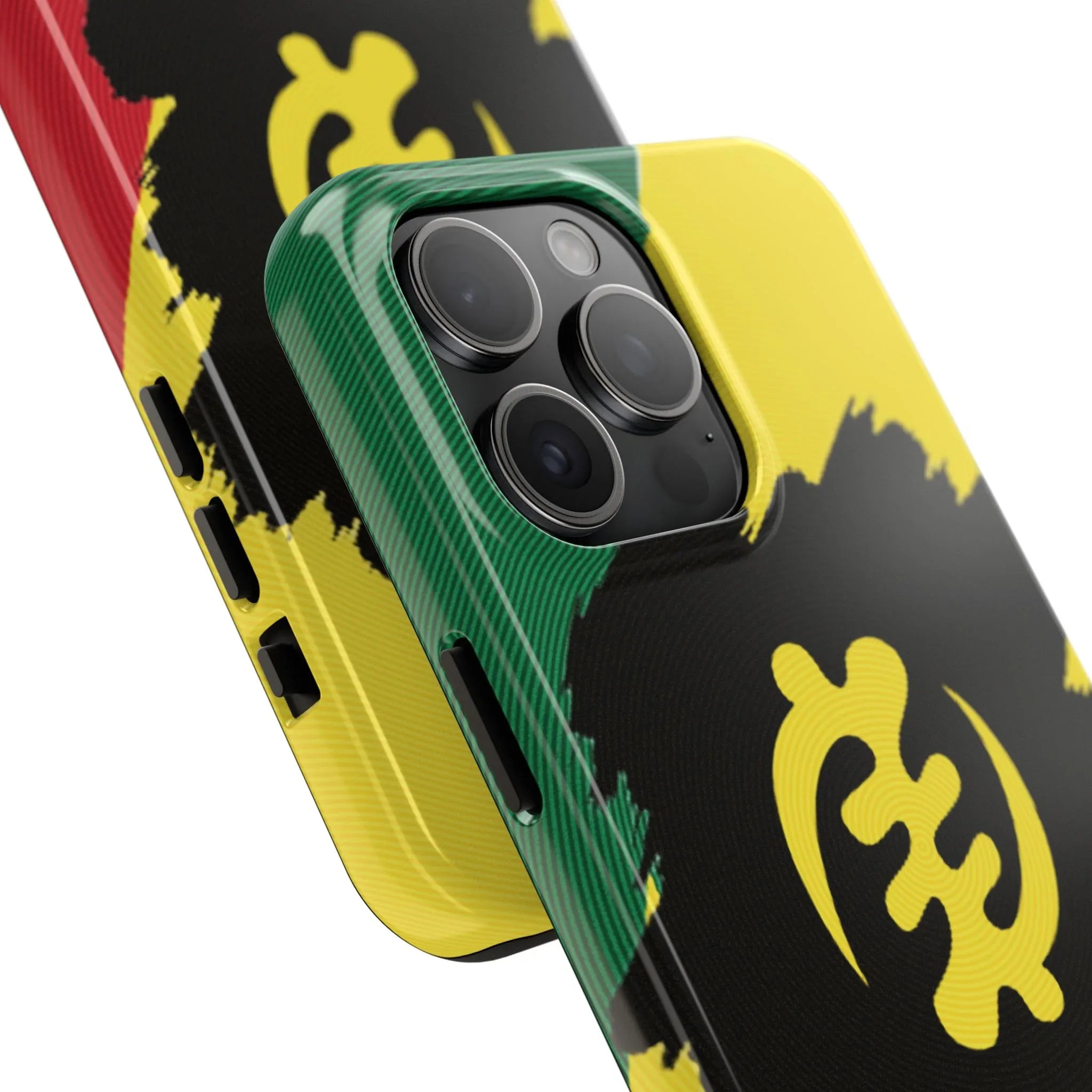 Sankofa Tough Phone Case — Shockproof Protective Phone Cover with Ghana Adinkra Symbol - DiwaKi