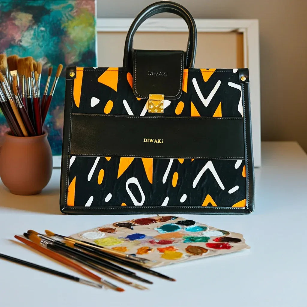 DiwaKi Artisan Ember Tote - DiwaKi