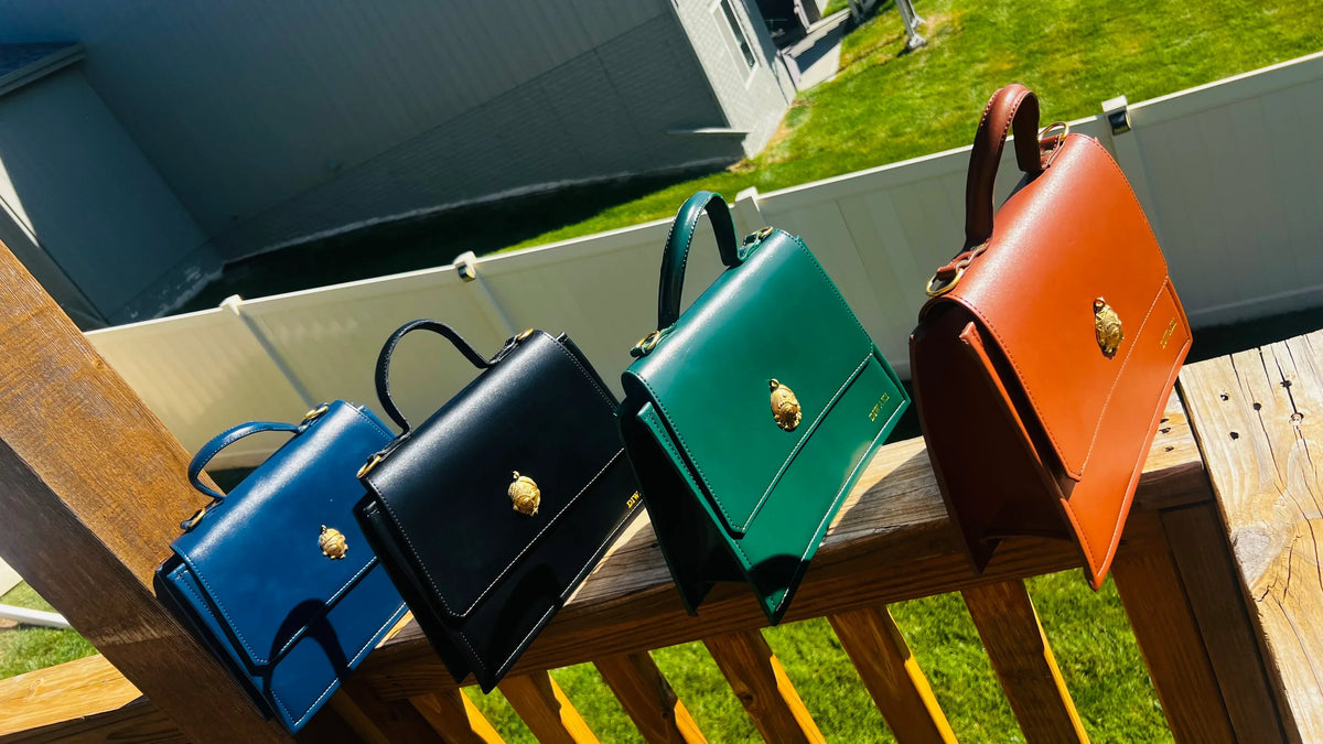 Heritage Muse Luxury Leather Bag - DiwaKi