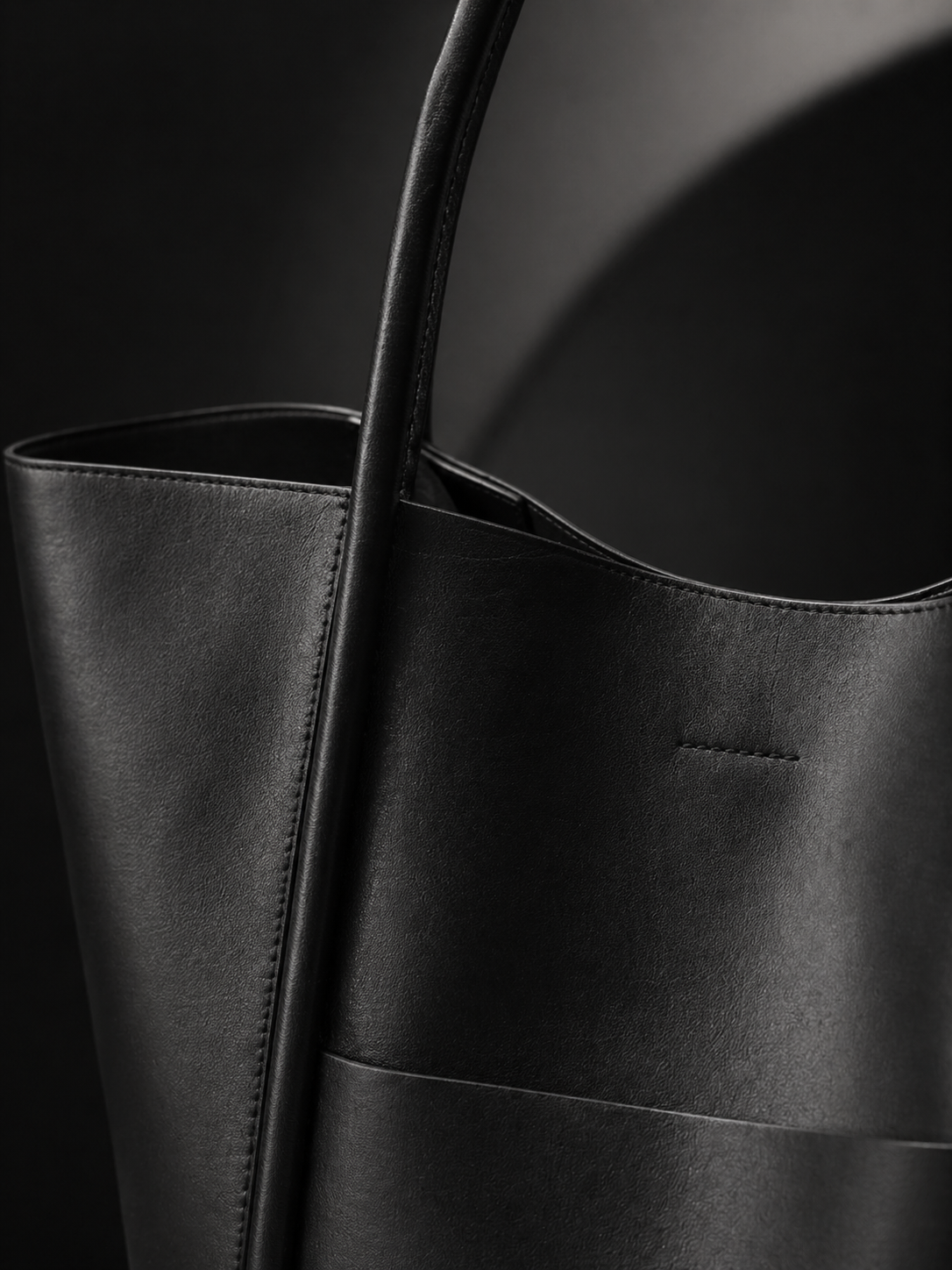 Genuine Leather Tote Bag: Elegant Work Travel Handbag, Zipper Shoulder Carry