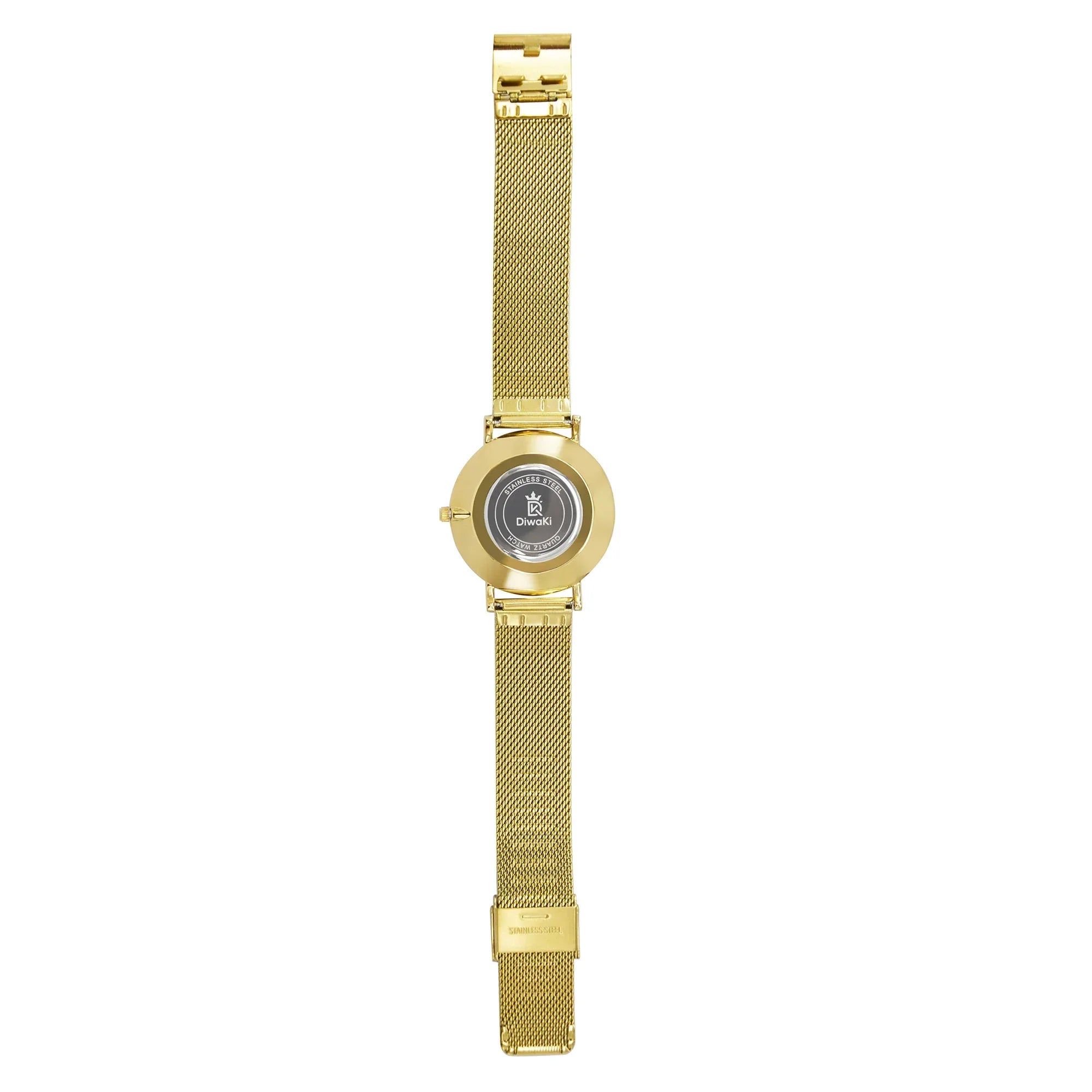 DiwaKi African Print Mesh Timepiece - DiwaKi