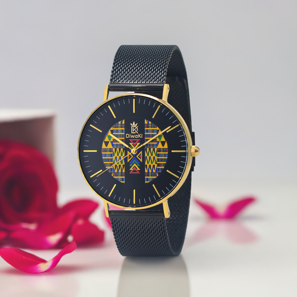African Kente watch