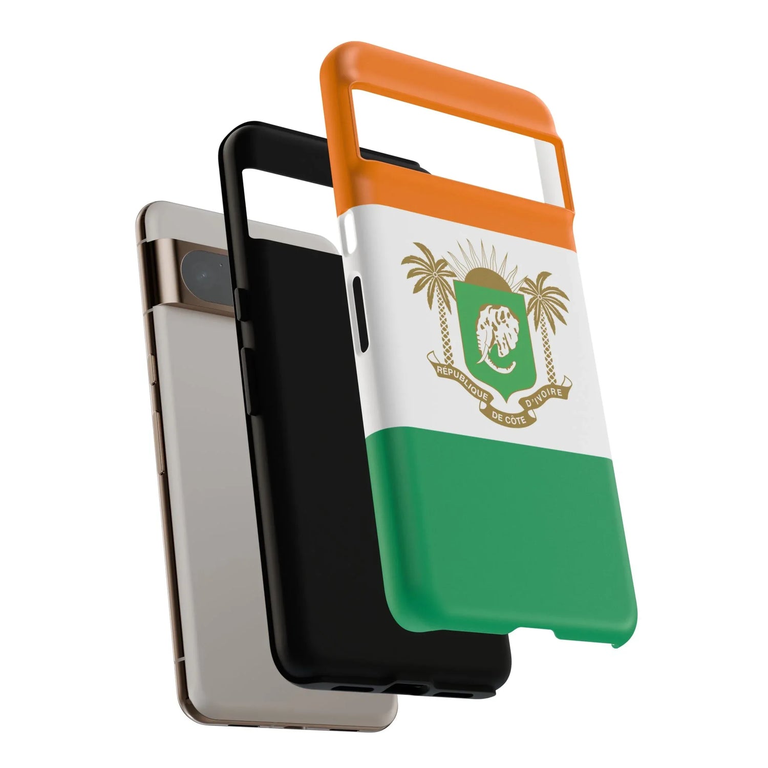 Ivory Coast Flag Tough Phone Case — Côte d&