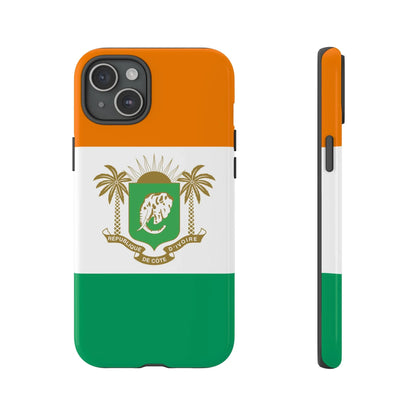 Ivory Coast Flag Tough Phone Case — Côte d&