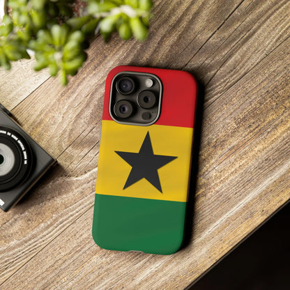 Ghana Colors Rugged Phone Cover - DiwaKi