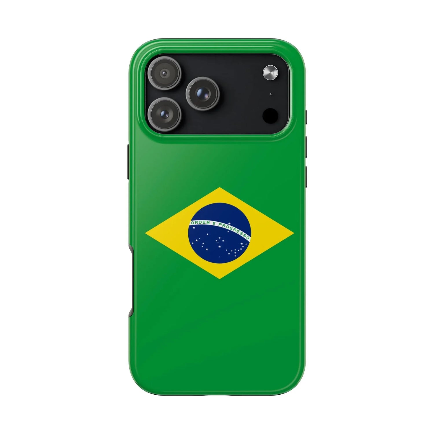 Brazil Flag Tough Phone Case — Protective Patriotic Phone Cover - DiwaKi
