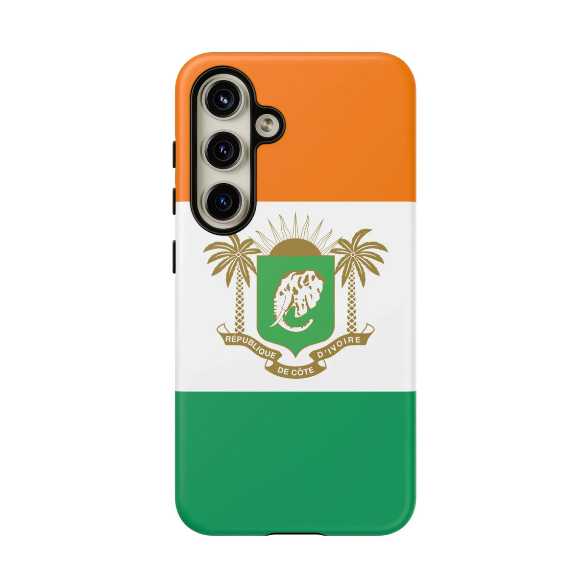 Ivory Coast Flag Tough Phone Case — Côte d&