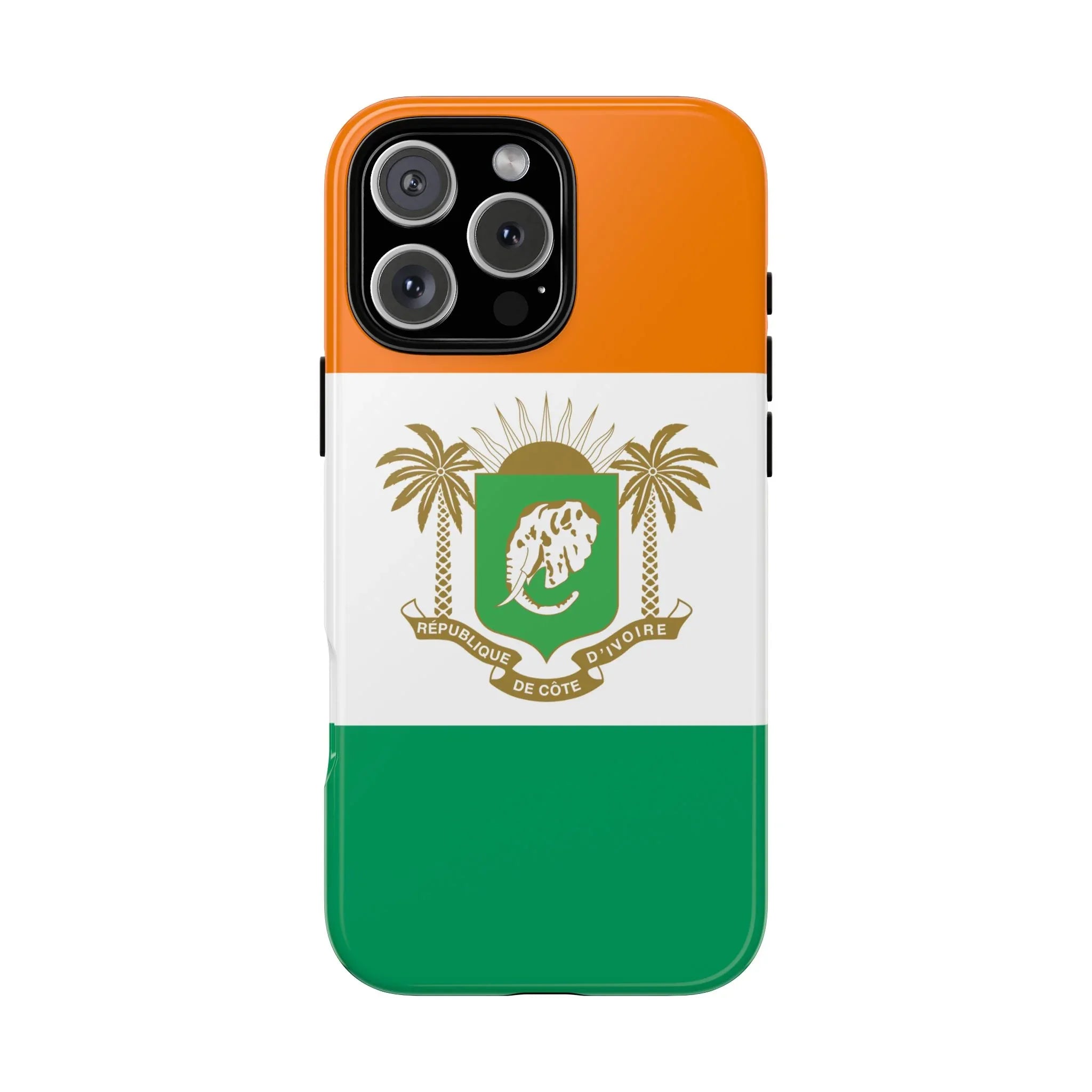 Ivory Coast Flag Tough Phone Case — Côte d&