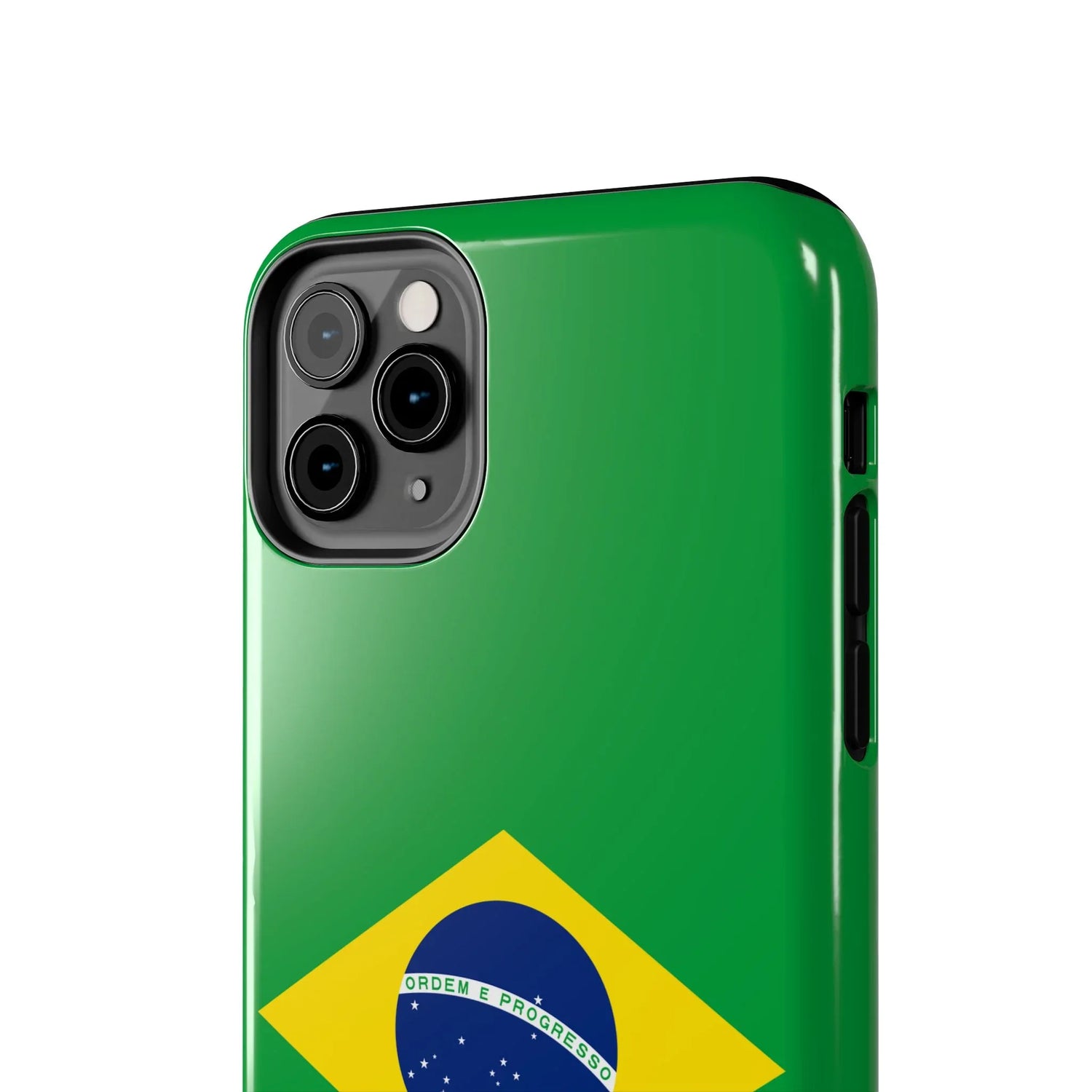 Brazil Flag Tough Phone Case — Protective Patriotic Phone Cover - DiwaKi