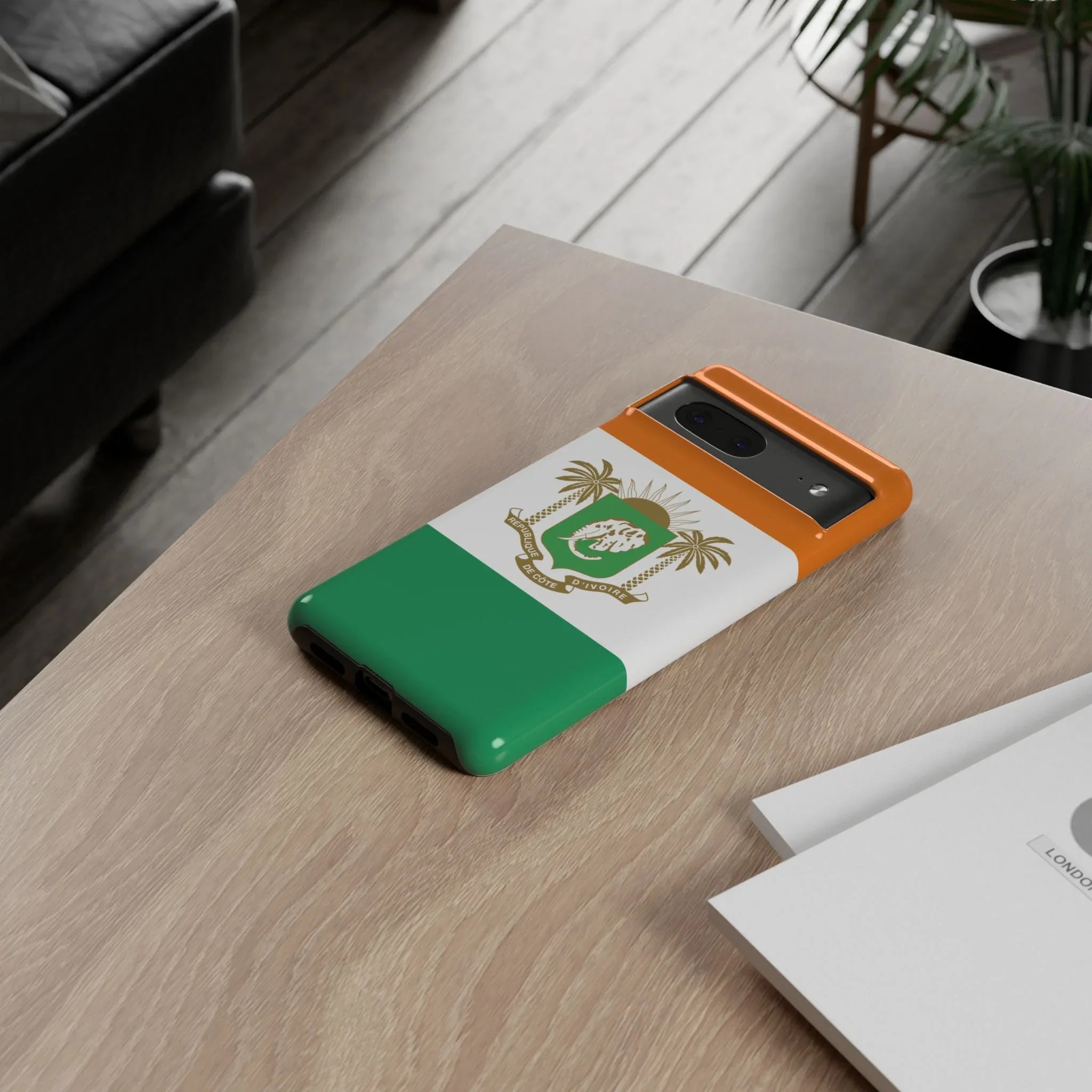 Ivory Coast Flag Tough Phone Case — Côte d&