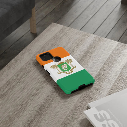 Ivory Coast Flag Tough Phone Case — Côte d&