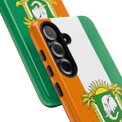 Ivory Coast Flag Tough Phone Case – Côte d&