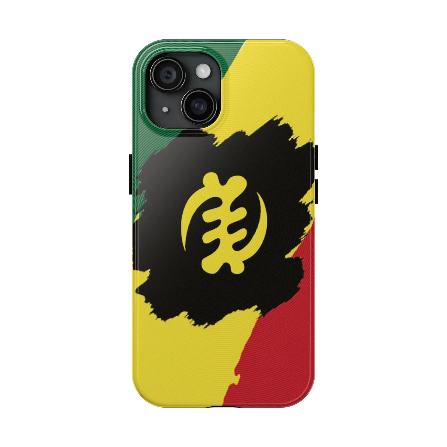 Sankofa Tough Phone Case — Shockproof Protective Phone Cover with Ghana Adinkra Symbol - DiwaKi