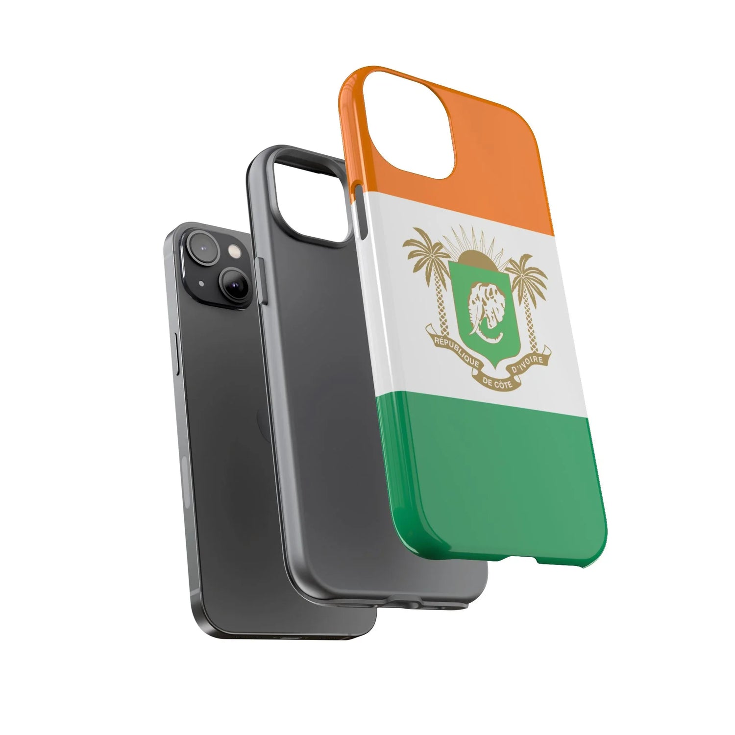 Ivory Coast Flag Tough Phone Case — Côte d&