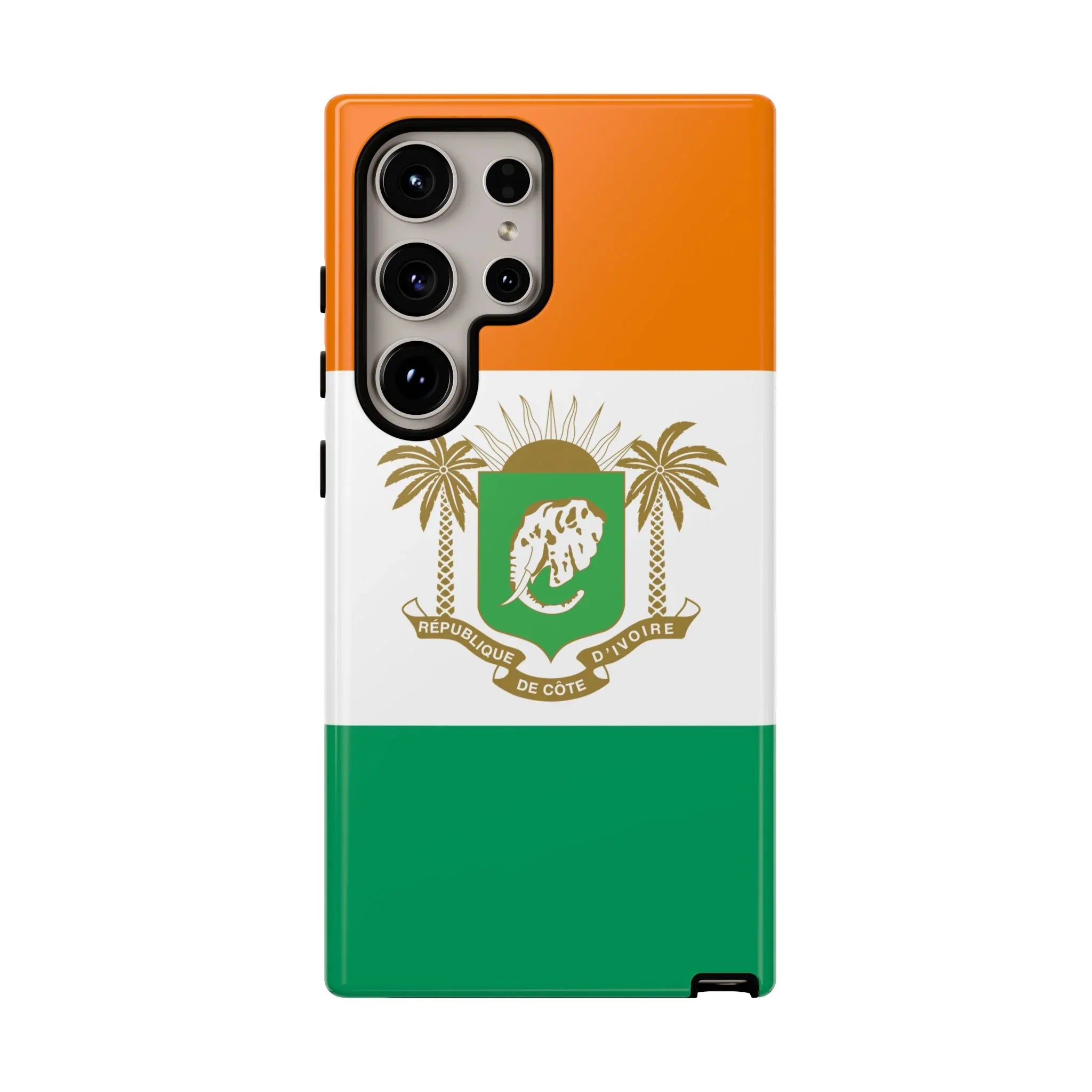 Ivory Coast Flag Tough Phone Case — Côte d&