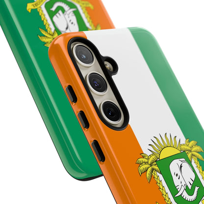 Ivory Coast Flag Tough Phone Case – Côte d&