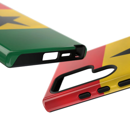 Ghana Colors Rugged Phone Cover - DiwaKi