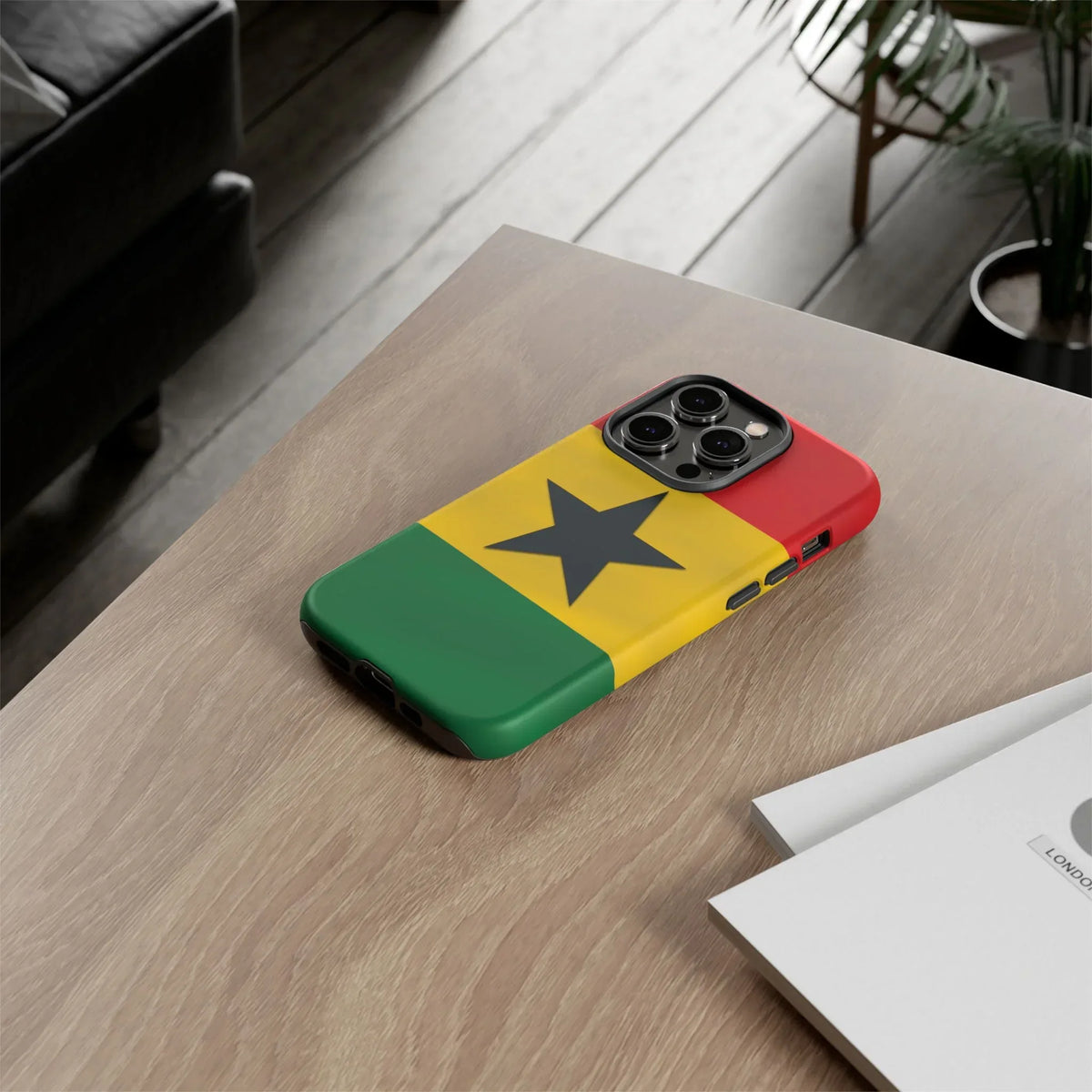 Ghana Colors Rugged Phone Cover - DiwaKi