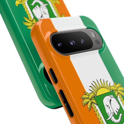 Ivory Coast Flag Tough Phone Case – Côte d&