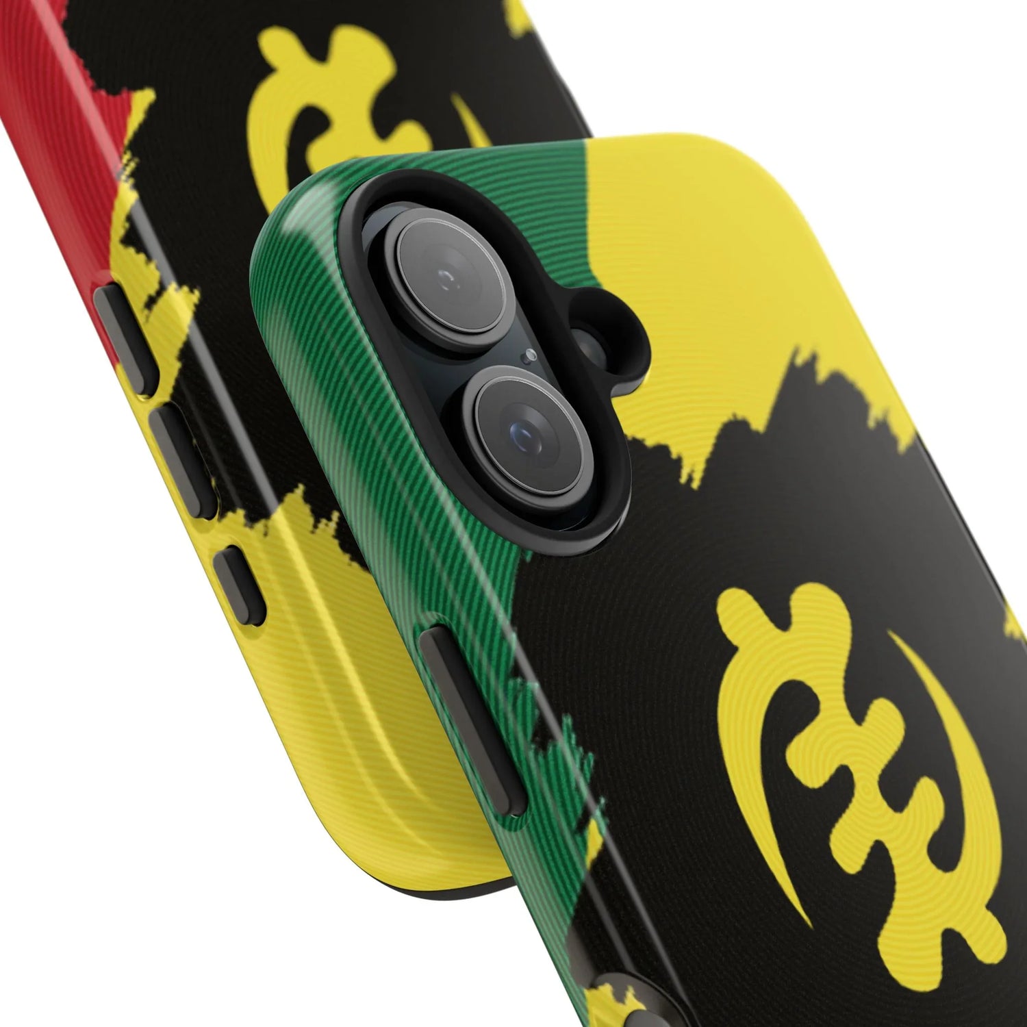 Sankofa Tough Phone Case — Shockproof Protective Phone Cover with Ghana Adinkra Symbol - DiwaKi