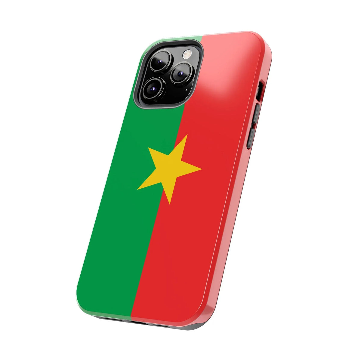 Burkina Faso Flag Tough Phone Case – Durable Protective Cover - DiwaKi