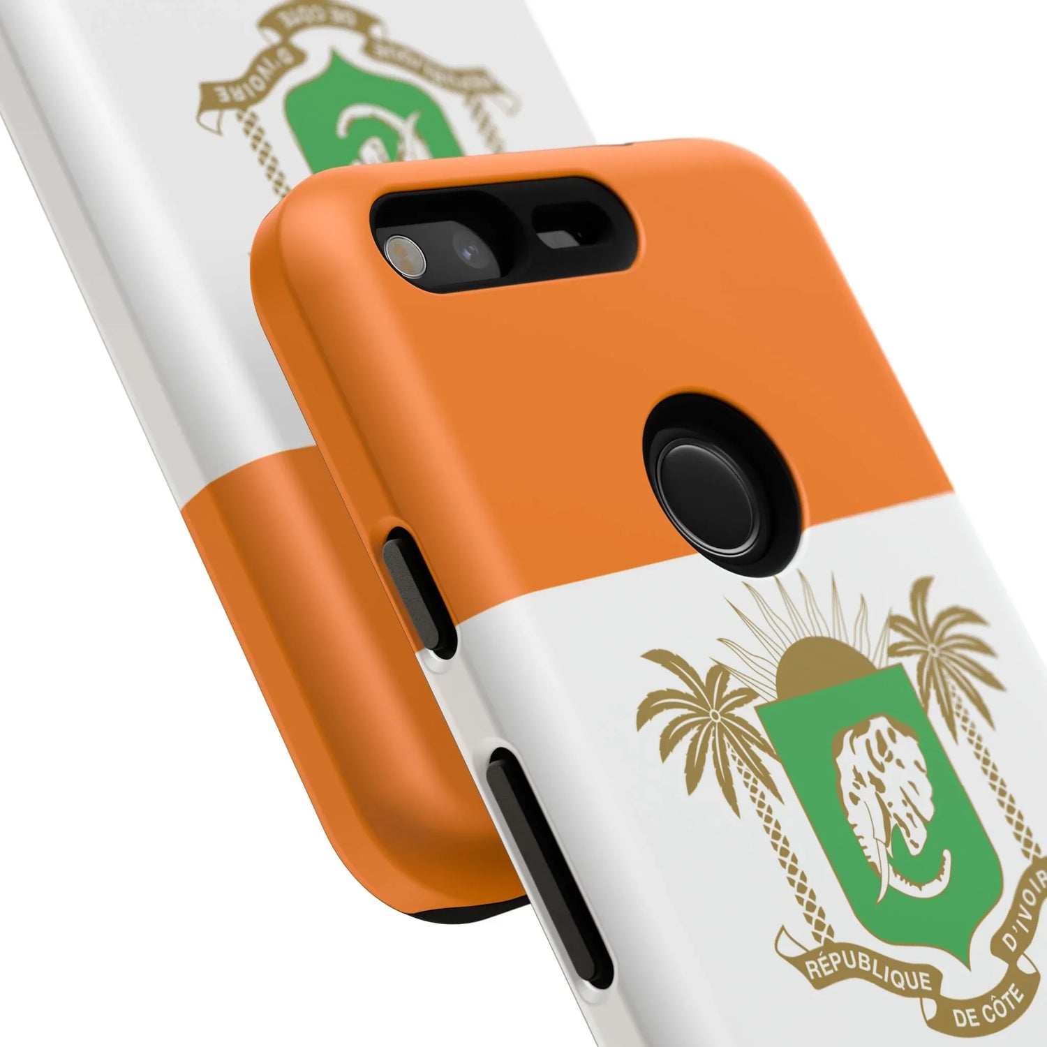 Ivory Coast Flag Tough Phone Case — Côte d&