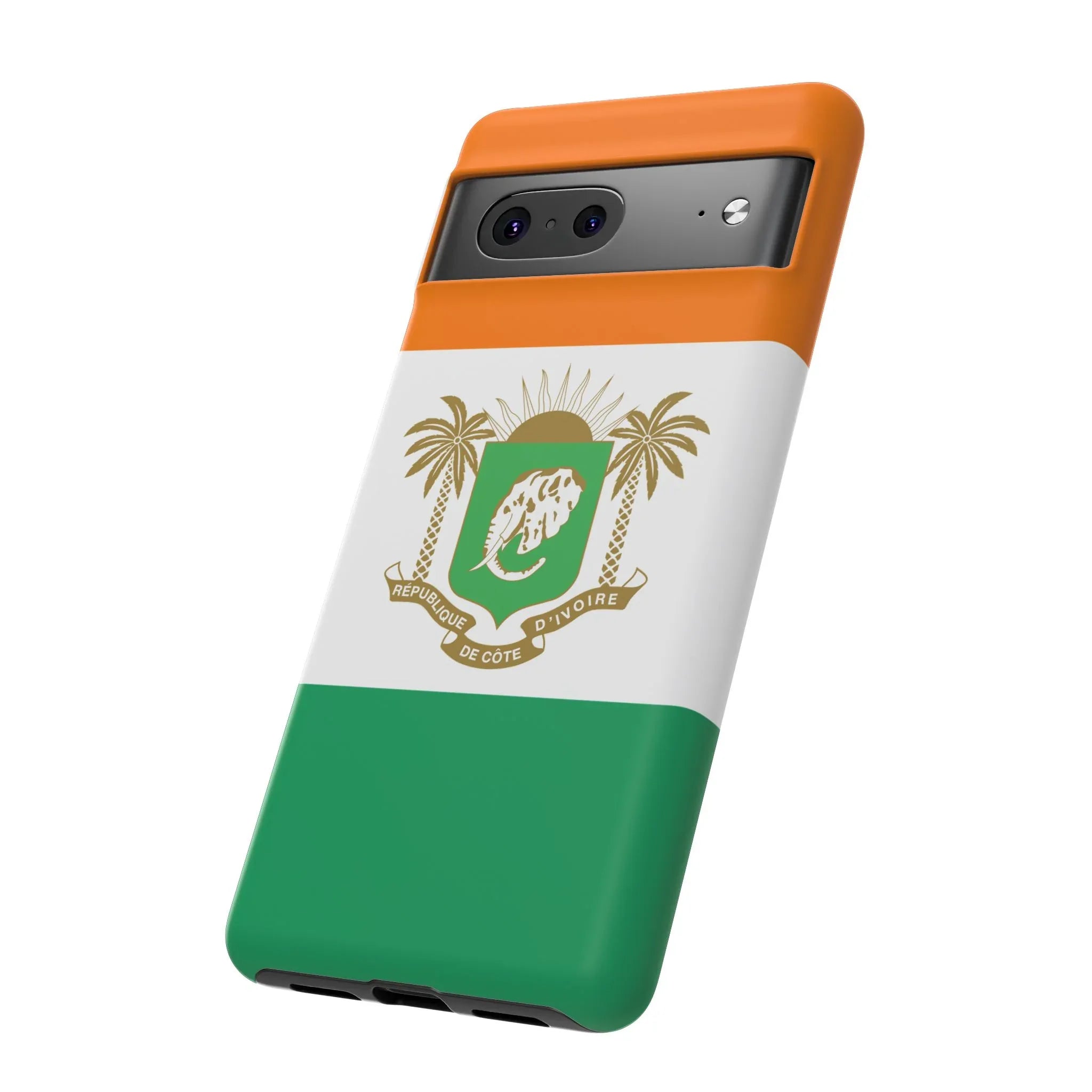 Ivory Coast Flag Tough Phone Case — Côte d&