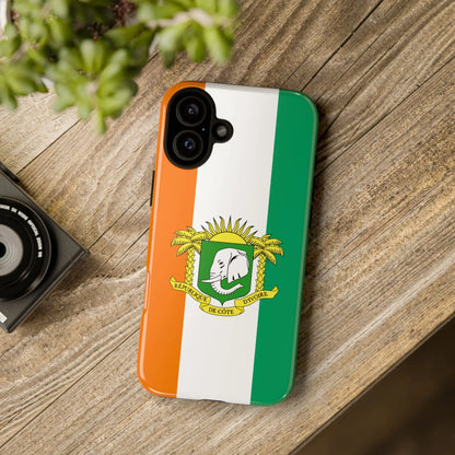 Ivory Coast Flag Tough Phone Case – Côte d&