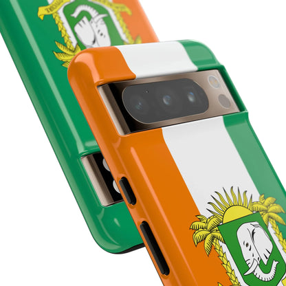 Ivory Coast Flag Tough Phone Case – Côte d&