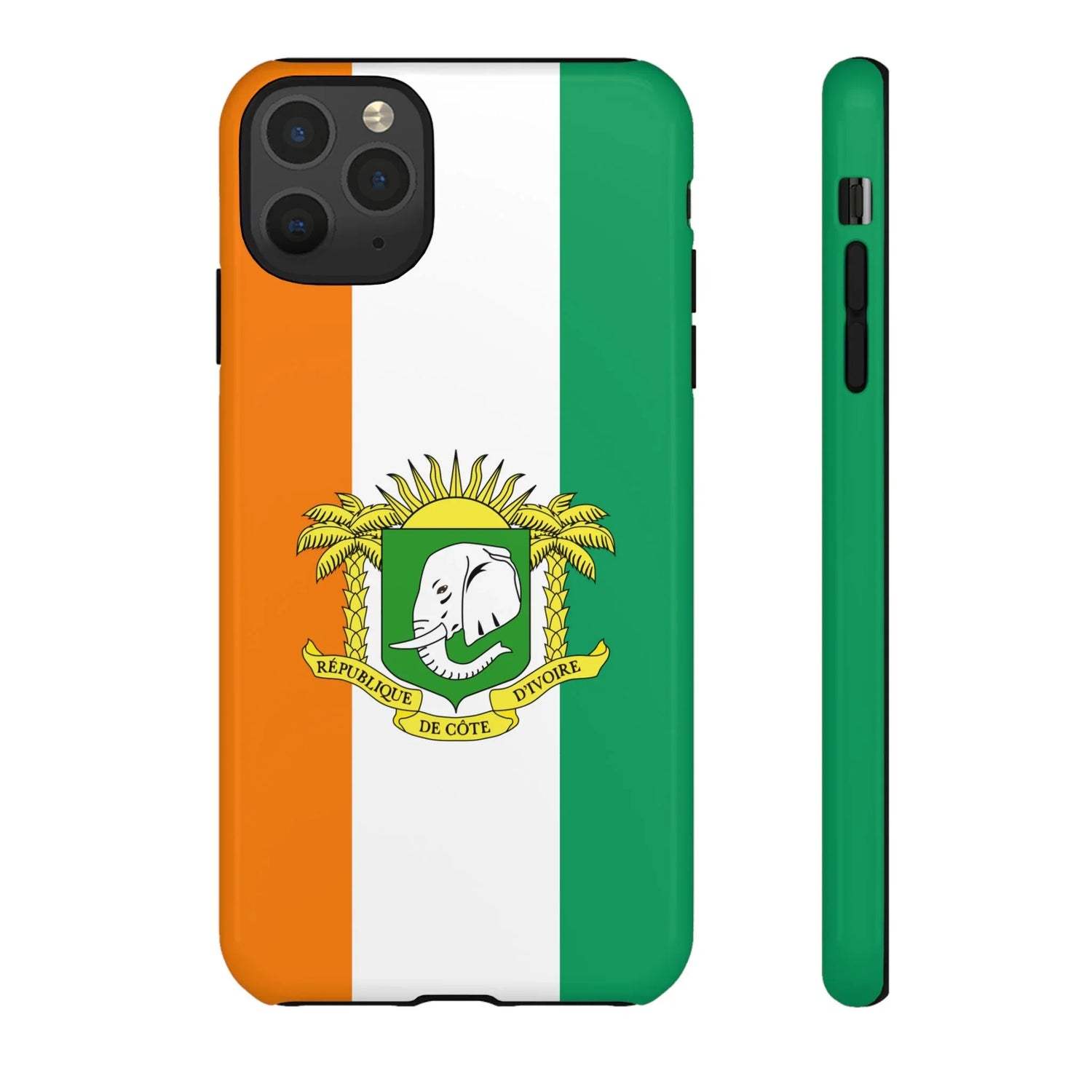 Ivory Coast Flag Tough Phone Case – Côte d&