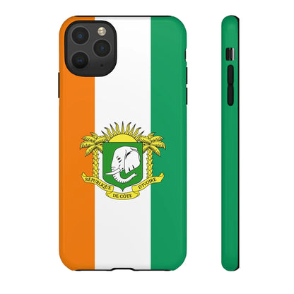Ivory Coast Flag Tough Phone Case – Côte d&