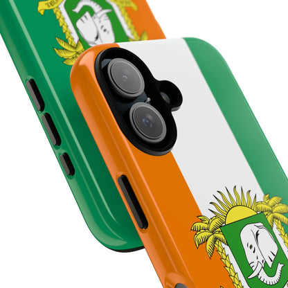 Ivory Coast Flag Tough Phone Case – Côte d&