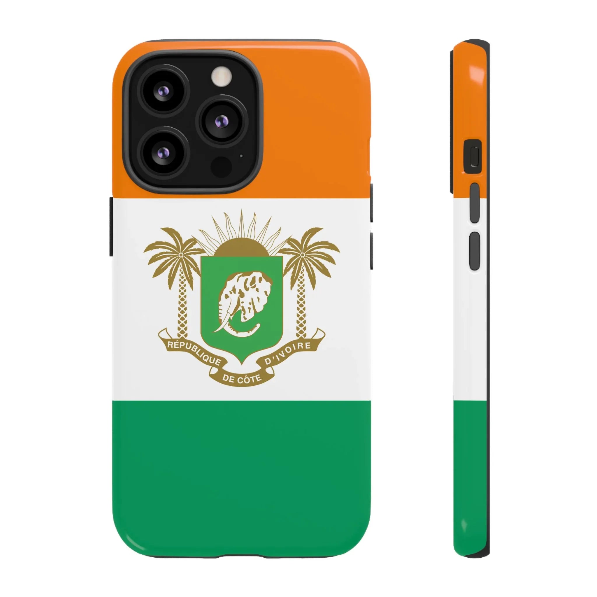 Ivory Coast Flag Tough Phone Case — Côte d&
