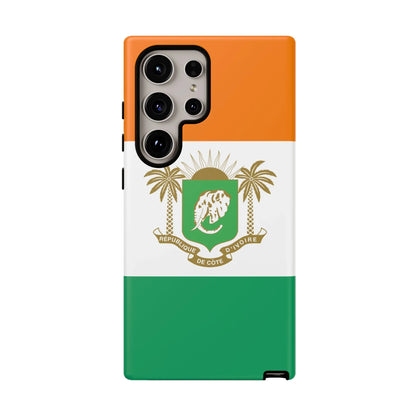 Ivory Coast Flag Tough Phone Case — Côte d&