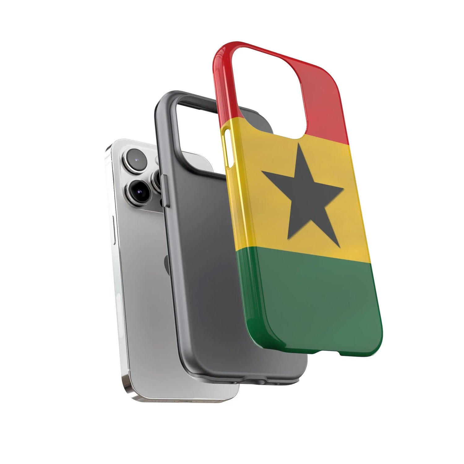 Ghana Colors Rugged Phone Cover - DiwaKi