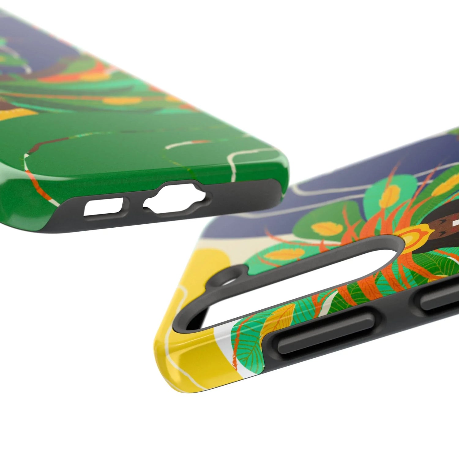 Brazil carnival Tough Phone Case — Statue of Liberty &amp; American Flag Design - DiwaKi