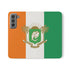Ivory Coast Flag Flip Phone Case — Côte d&