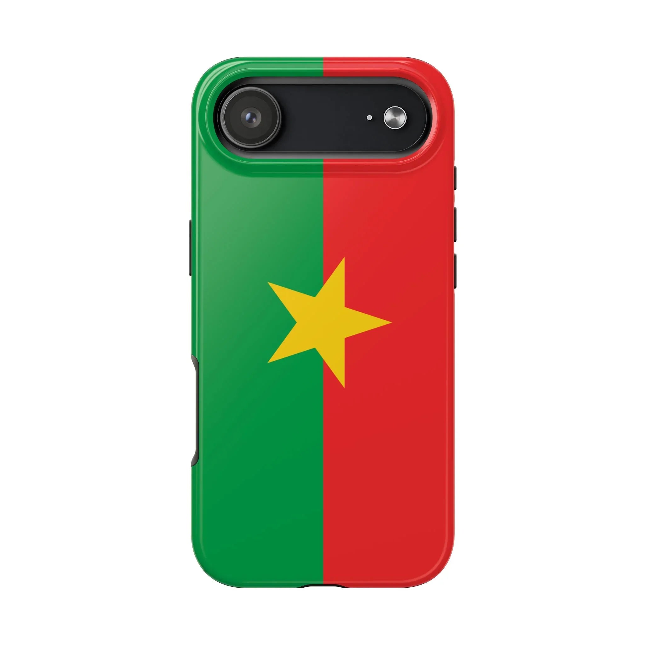 Burkina Faso Flag Tough Phone Case – Durable Protective Cover - DiwaKi