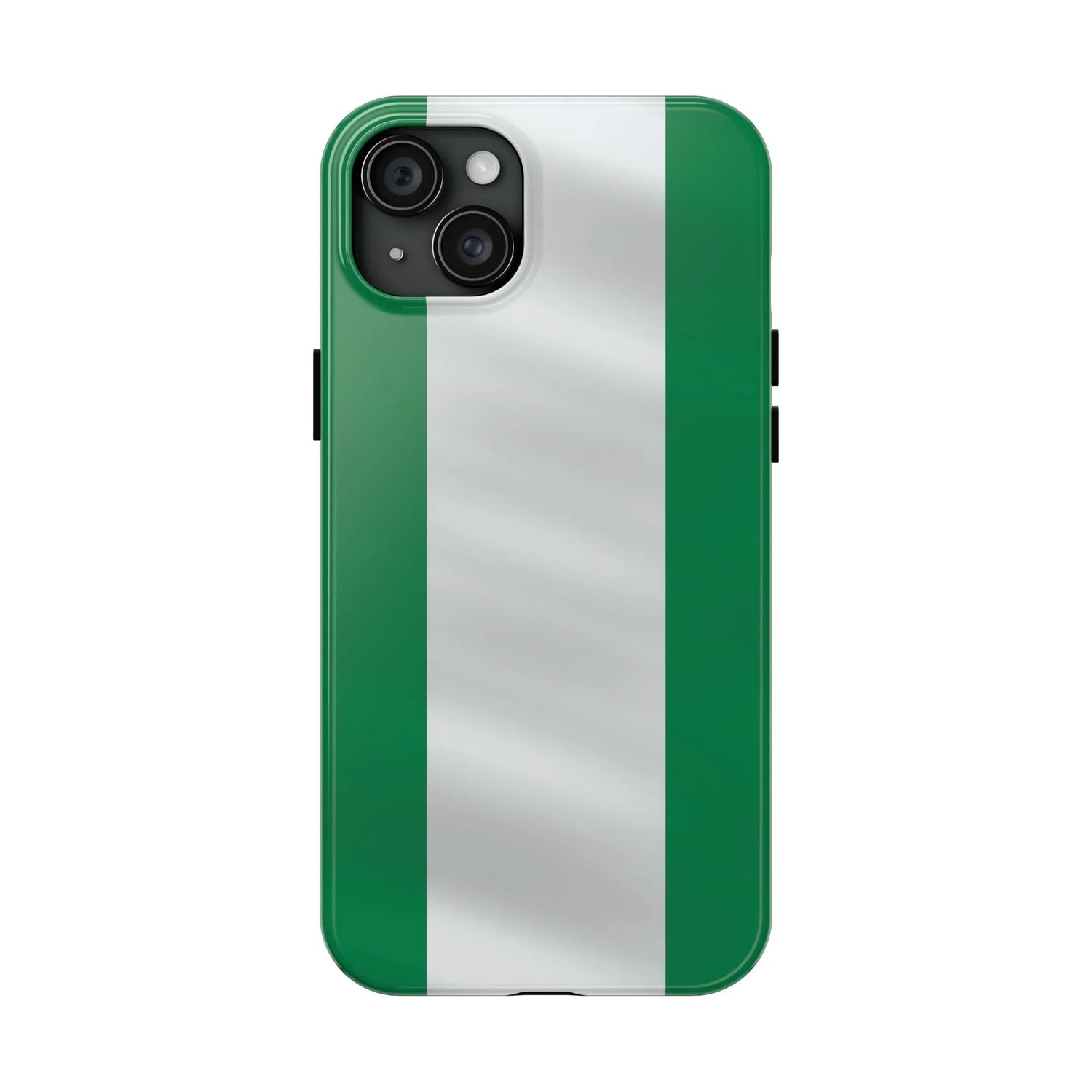 Tough Phone Case — Nigerian flag Rugged Protective Cover - DiwaKi