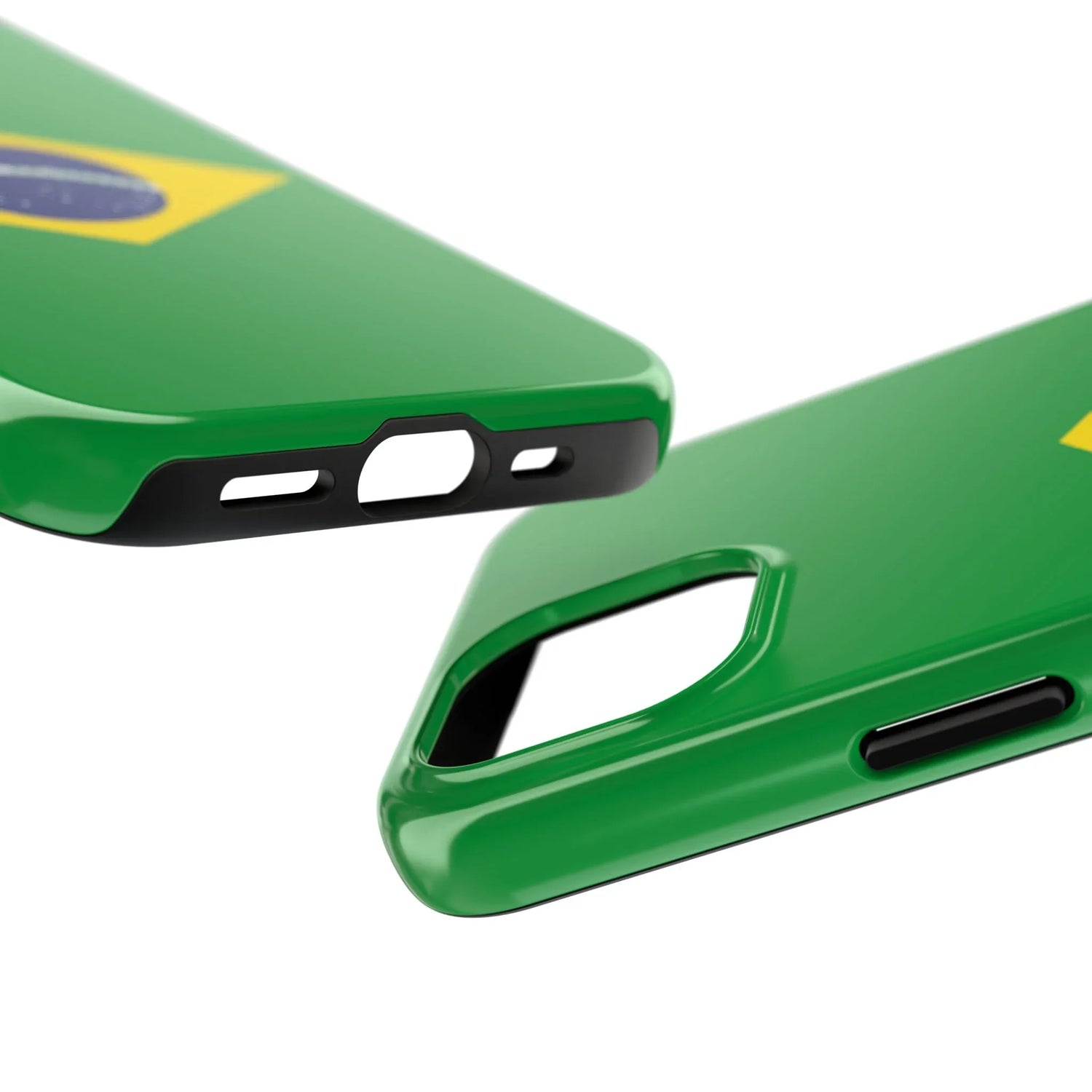 Brazil Flag Tough Phone Case — Protective Patriotic Phone Cover - DiwaKi