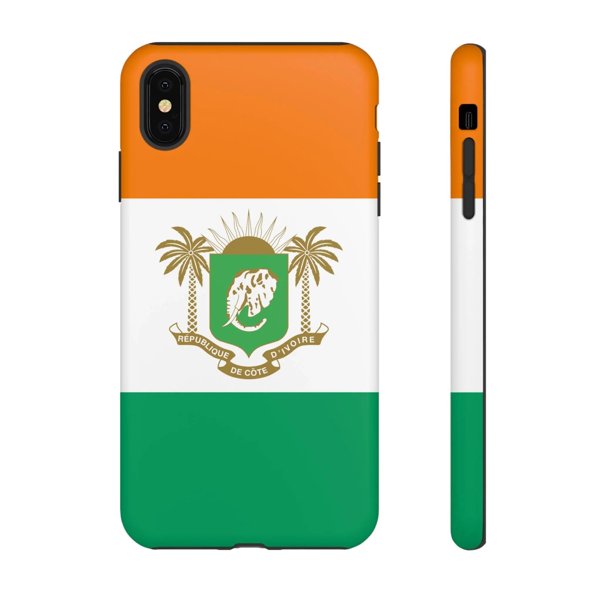 Ivory Coast Flag Tough Phone Case — Côte d&