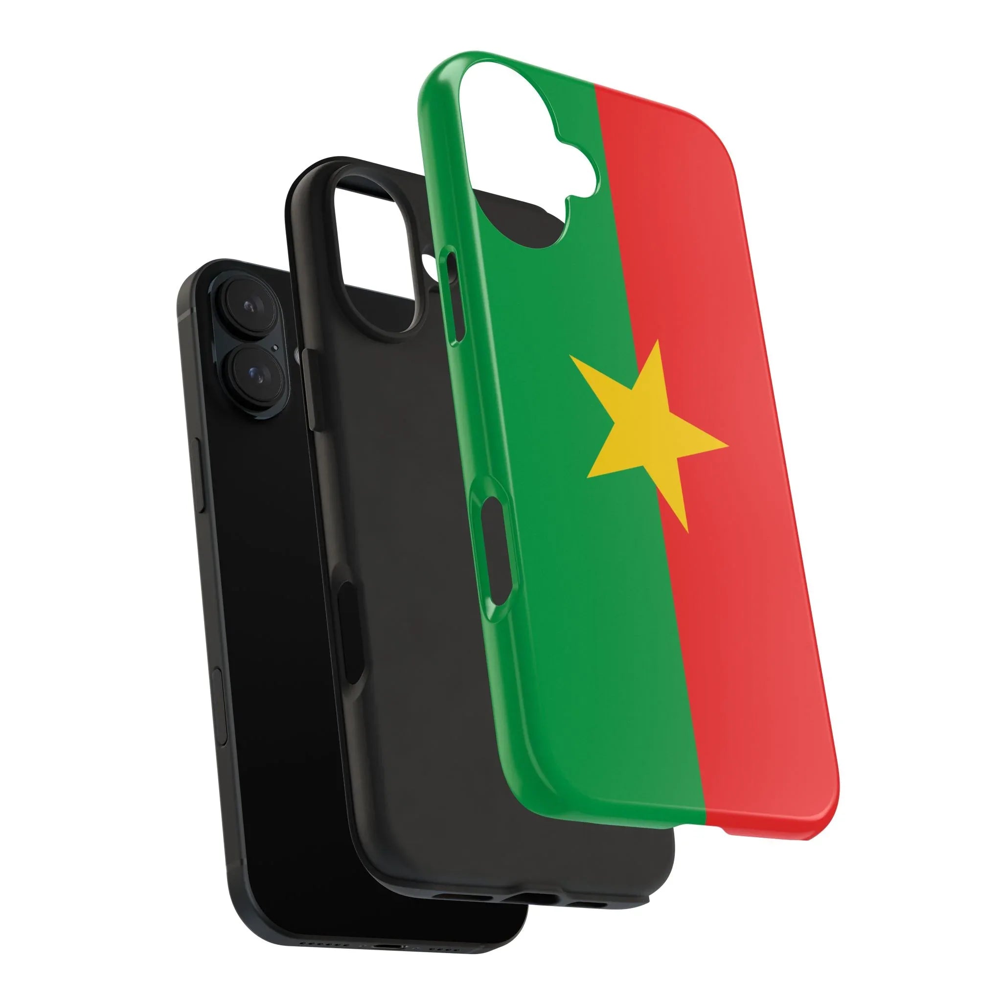 Burkina Faso Flag Tough Phone Case – Durable Protective Cover - DiwaKi