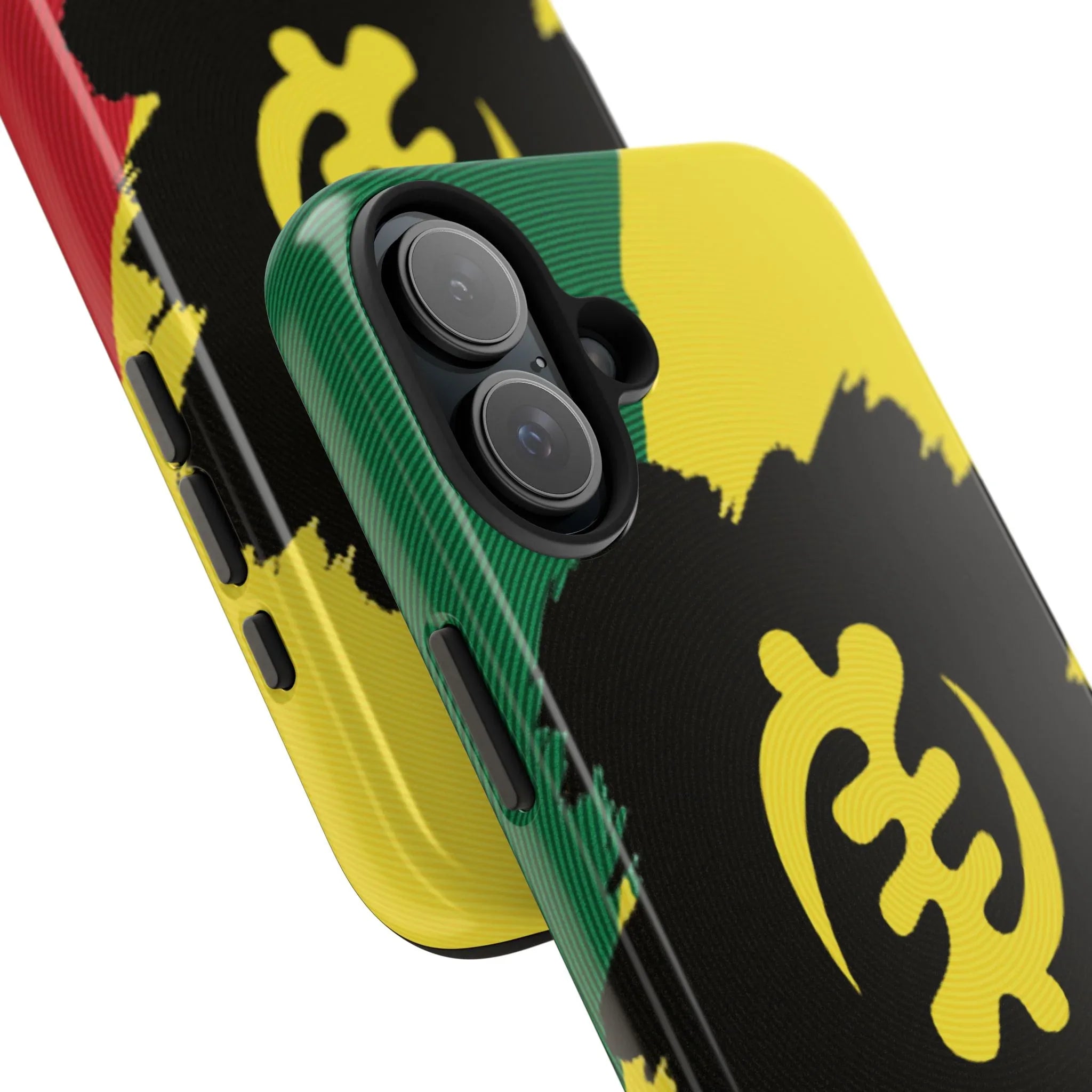 Sankofa Tough Phone Case — Shockproof Protective Phone Cover with Ghana Adinkra Symbol - DiwaKi