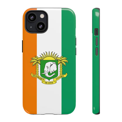 Ivory Coast Flag Tough Phone Case – Côte d&