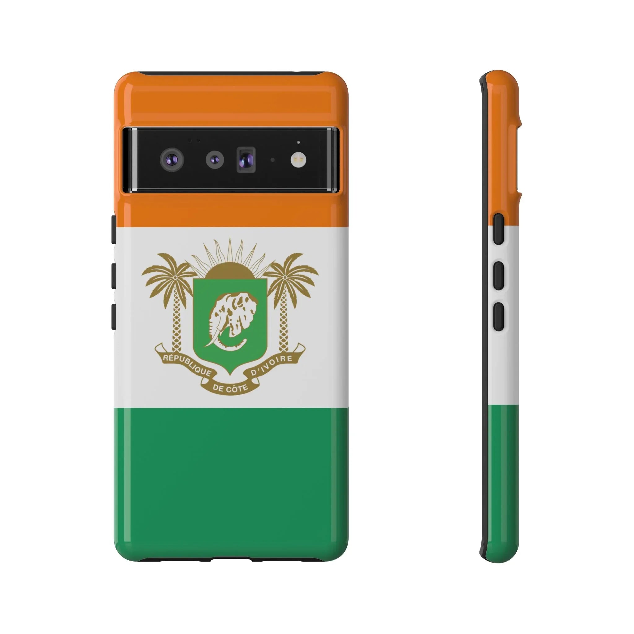 Ivory Coast Flag Tough Phone Case — Côte d&
