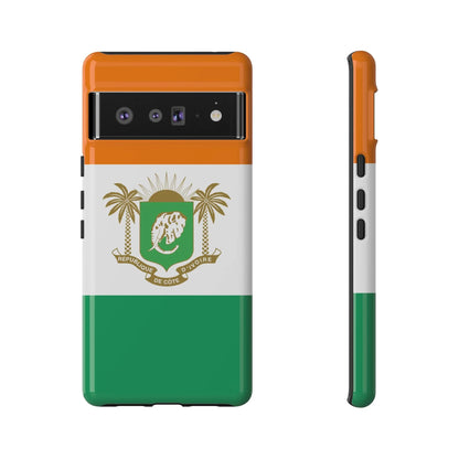 Ivory Coast Flag Tough Phone Case — Côte d&