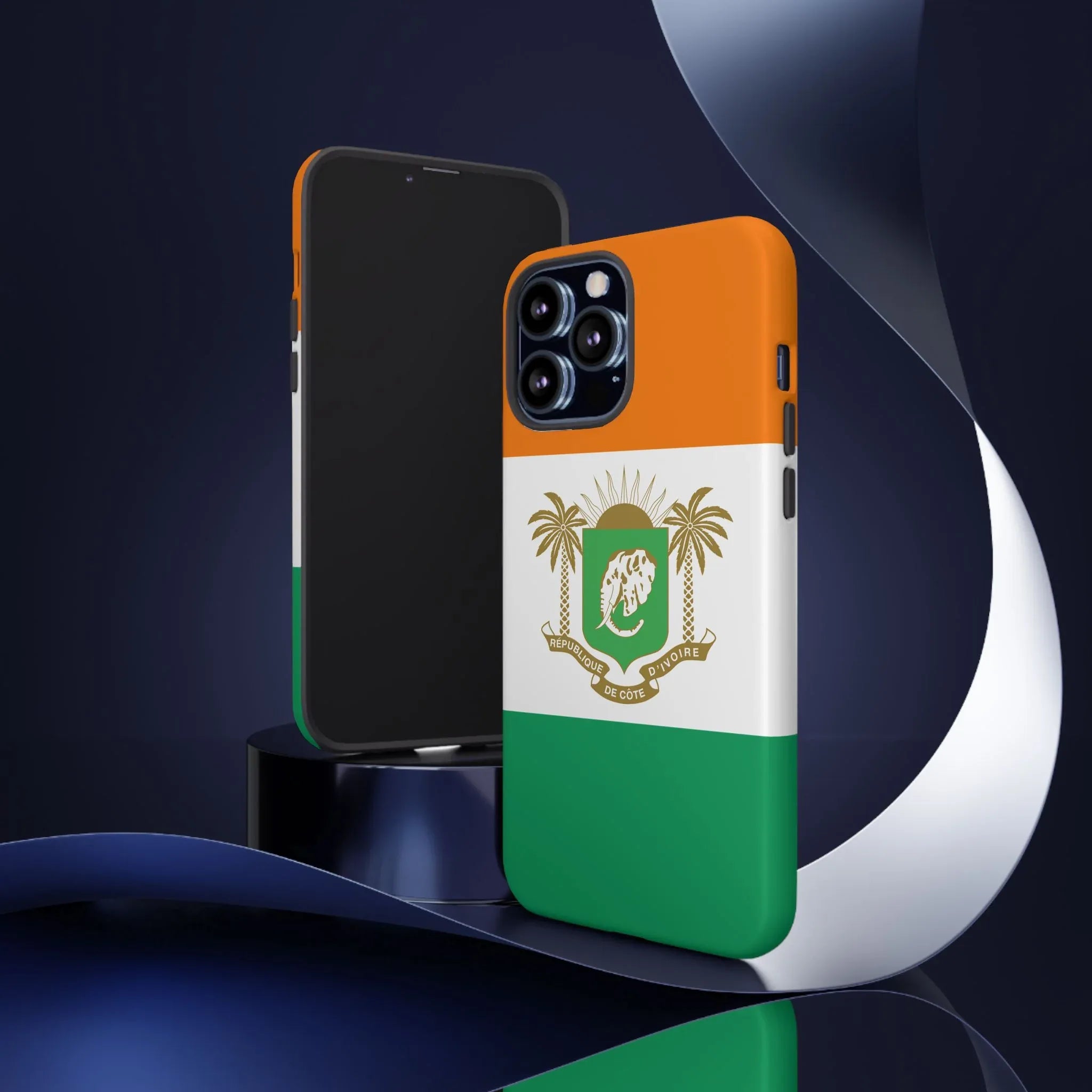 Ivory Coast Flag Tough Phone Case — Côte d&