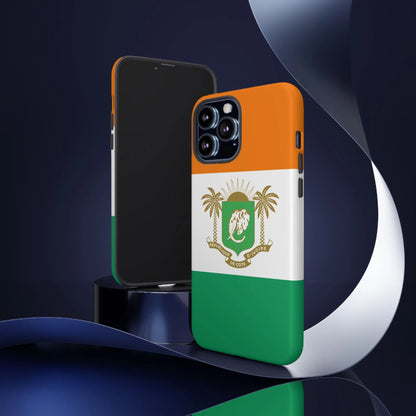 Ivory Coast Flag Tough Phone Case — Côte d&