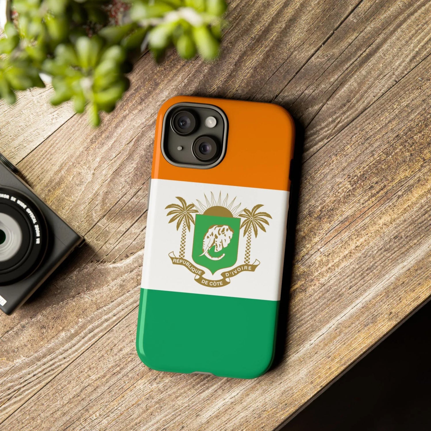 Ivory Coast Flag Tough Phone Case — Côte d&
